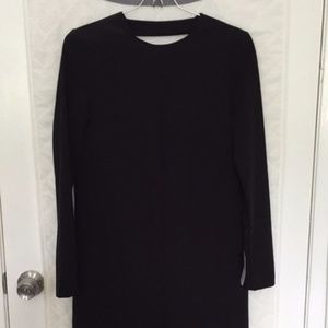 Black Zara long sleeved shorts romper